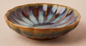 Ceramic Trinket Dish in Mother of Pearl