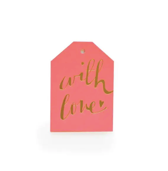 With Love Tags | Set of 6