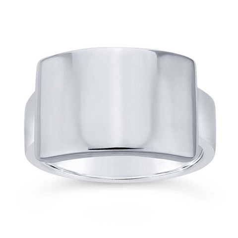 Em Sterling Silver Ring